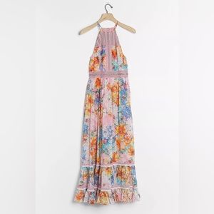 BHANUNI BY JYOTI….. Yuko Halter Maxi Dress